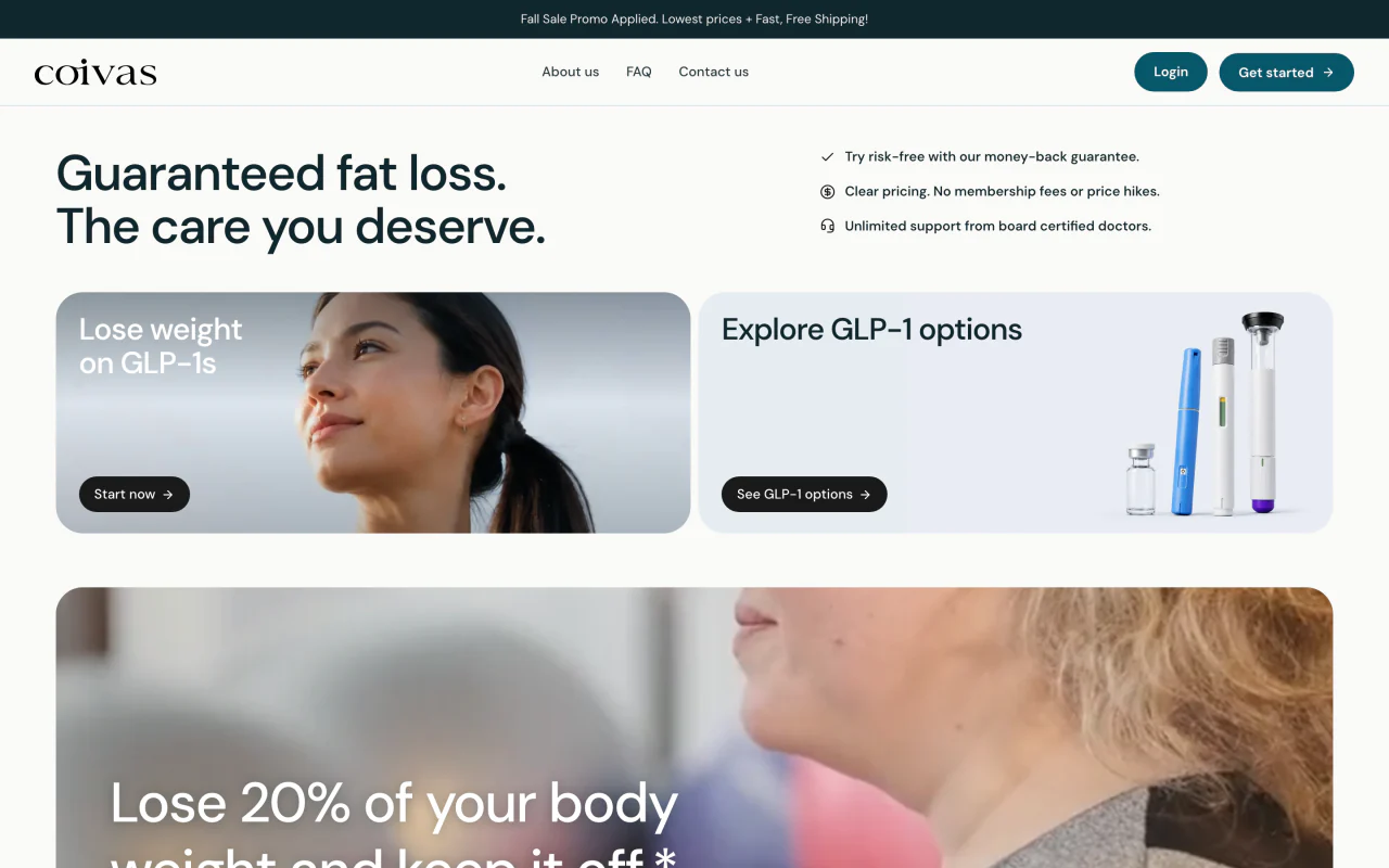 Coivas homepage