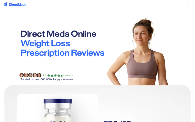 Direct Meds website screenshot